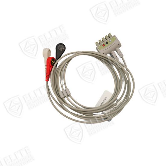 GE/Marquette Compatible Reusable ECG 3 Lead Wire Snap