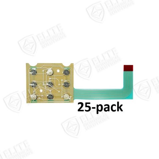 CADD Legacy Keypad Membrane Switch (9-button) 25-pack