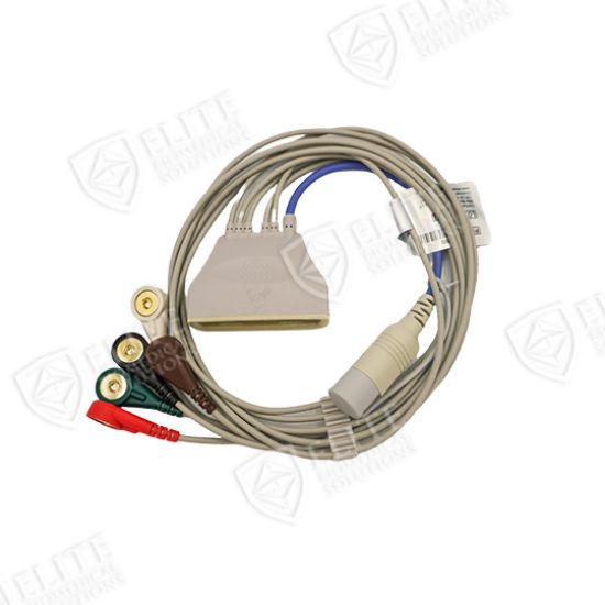 Philips MX40 Compatible 5 Lead w/SpO2 Reusable Snap