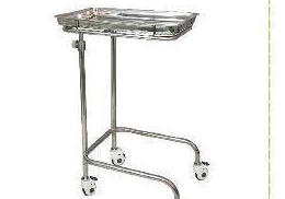 MN-SUS007 - Mayo Instrument Stand with Tray
