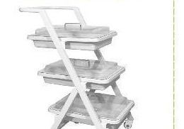 MN-SUS011 - Three-Tier Treatment Trolley