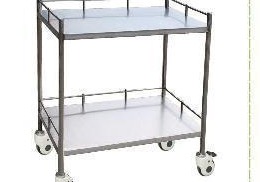 MN-SUS014 - Two-Tier Instrument Trolley