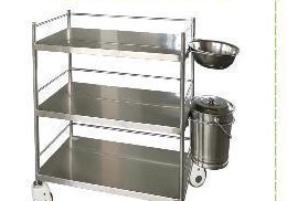 MN-SUS058 - Three-Tier Trolley with Bowl and Bucket