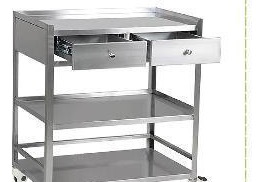 MN-SUS063 - Instrument Table with Two Drawers