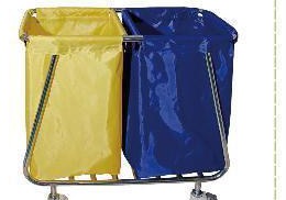 MN-SUS095 - Double-Bag Linen Trolley