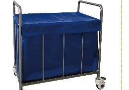 MN-SUS097 - Covered Linen Trolley
