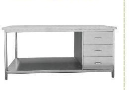 MN-SUS107 - Work Table with Drawers