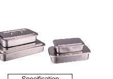 MN-SUS164 - Sterilization Tray with Lid