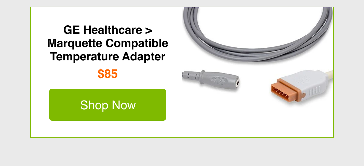 GE Healthcare > Marquette Compatible Temperature Adapter