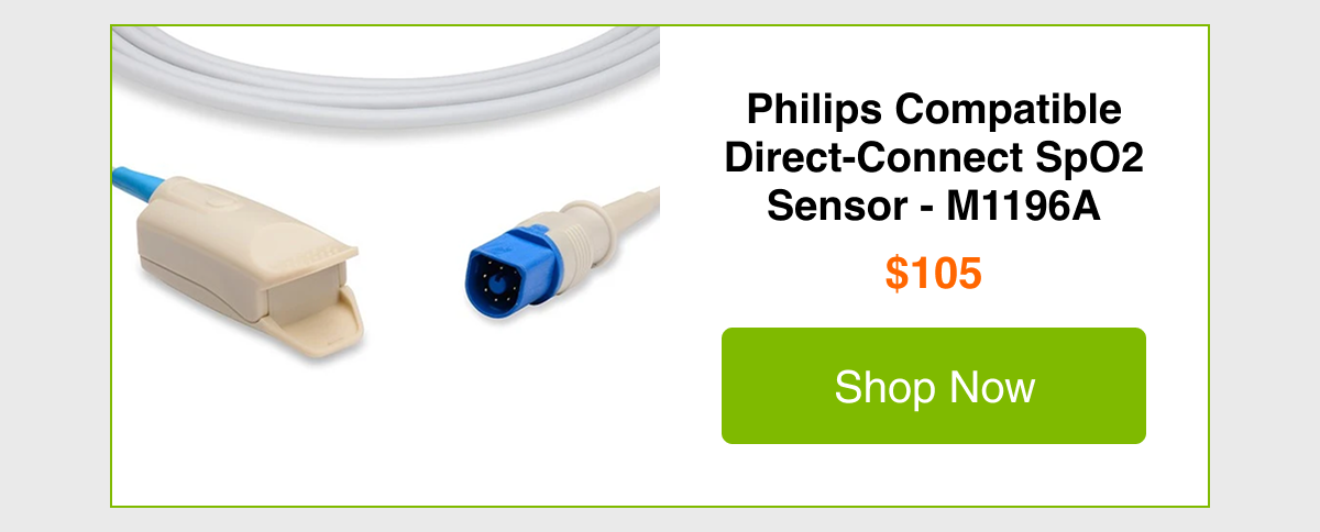 Philips Compatible Direct-Connect SpO2 Sensor