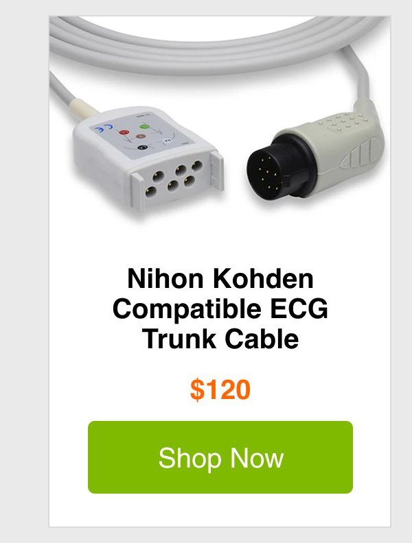 Nihon Kohden Compatible ECG Trunk Cable