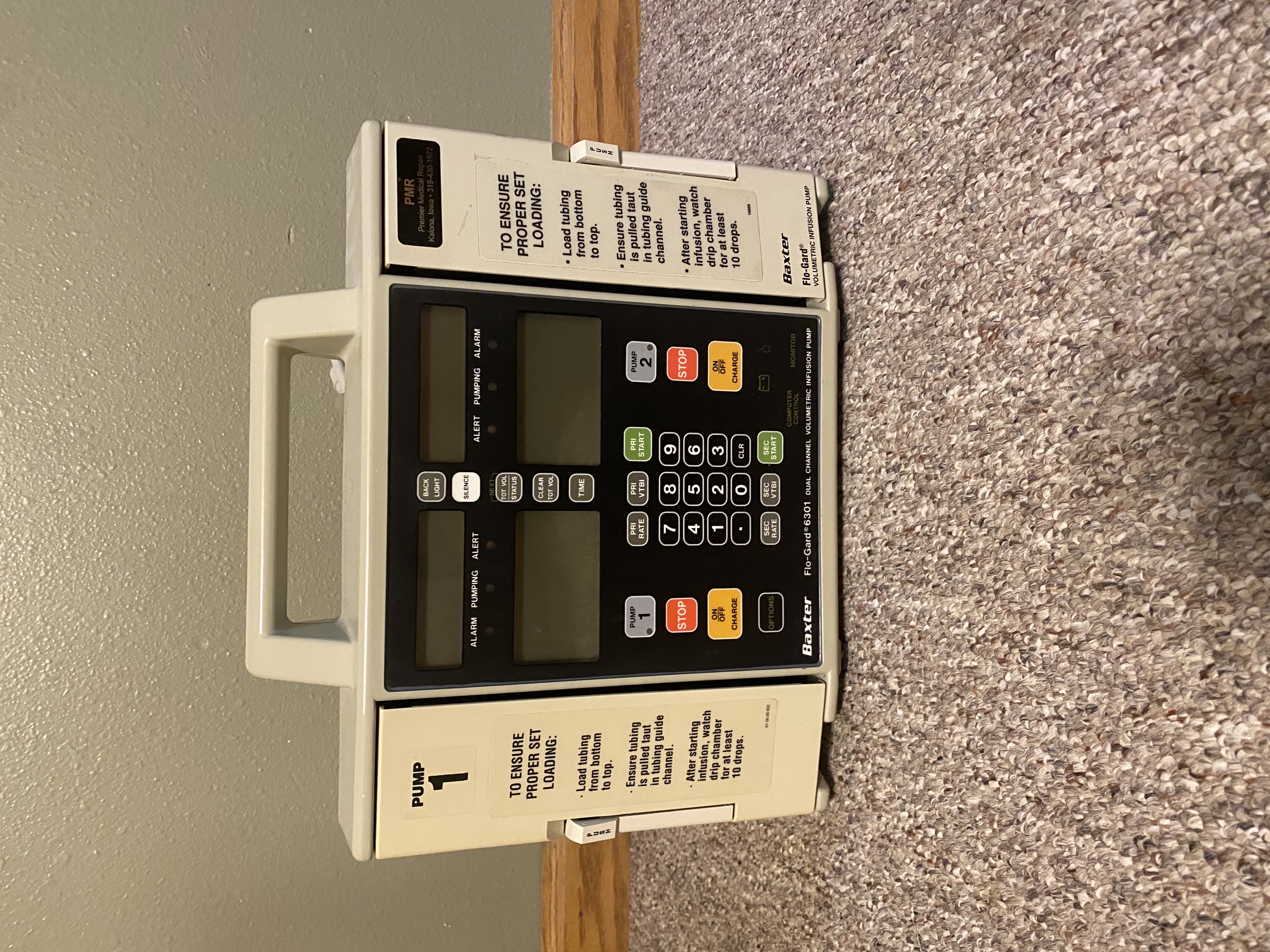 Baxter 6301 Infusion Pump