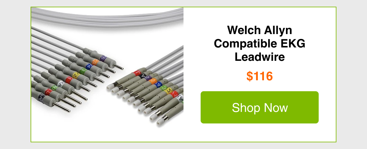 Welch Allyn Compatible EKG Leadwire