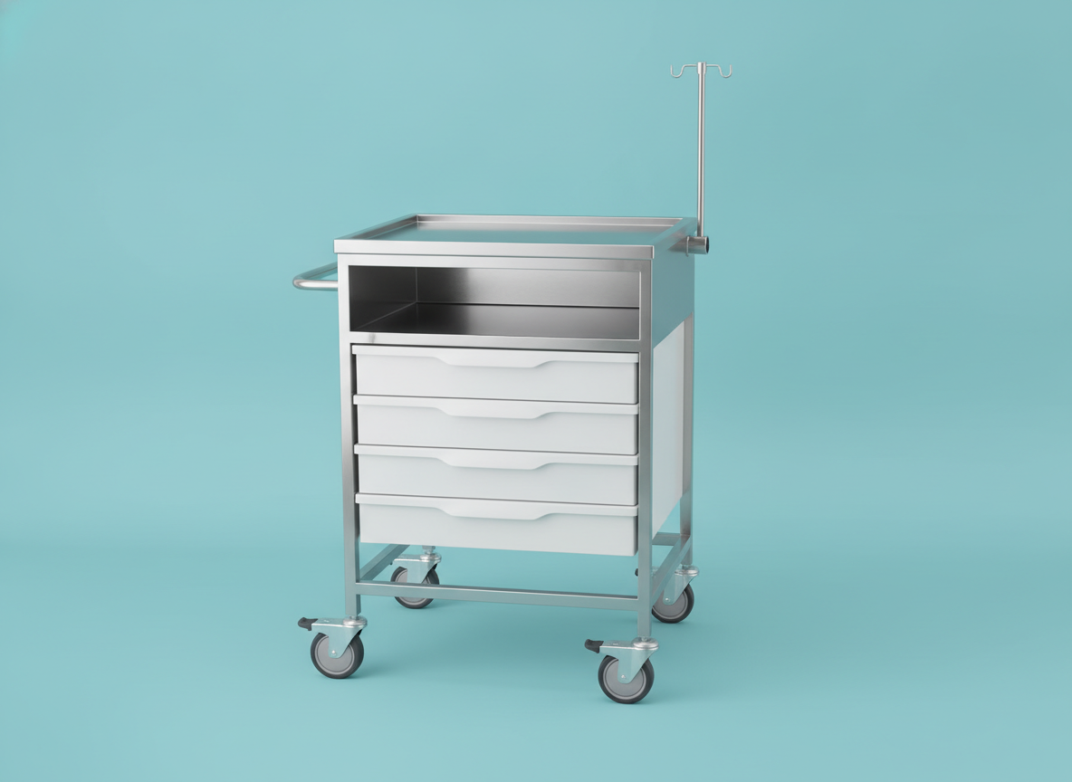 Medical Record Trolley