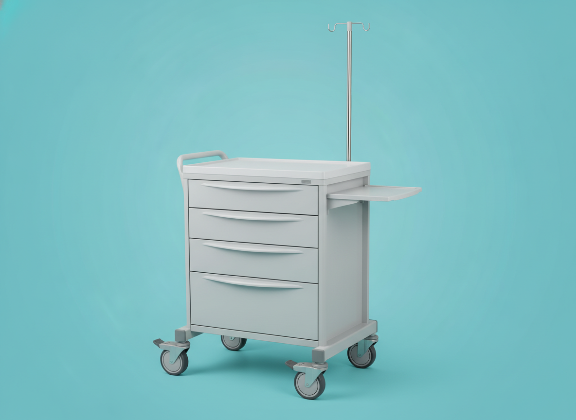 N6 Medical Record Trolley