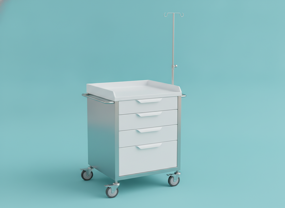 Nurse Workstation Trolley