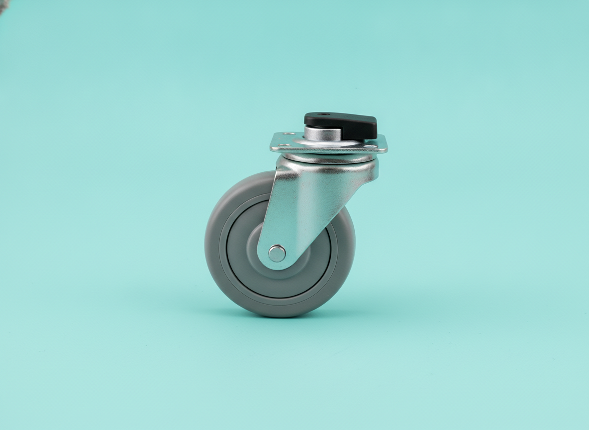 Caster with Brake