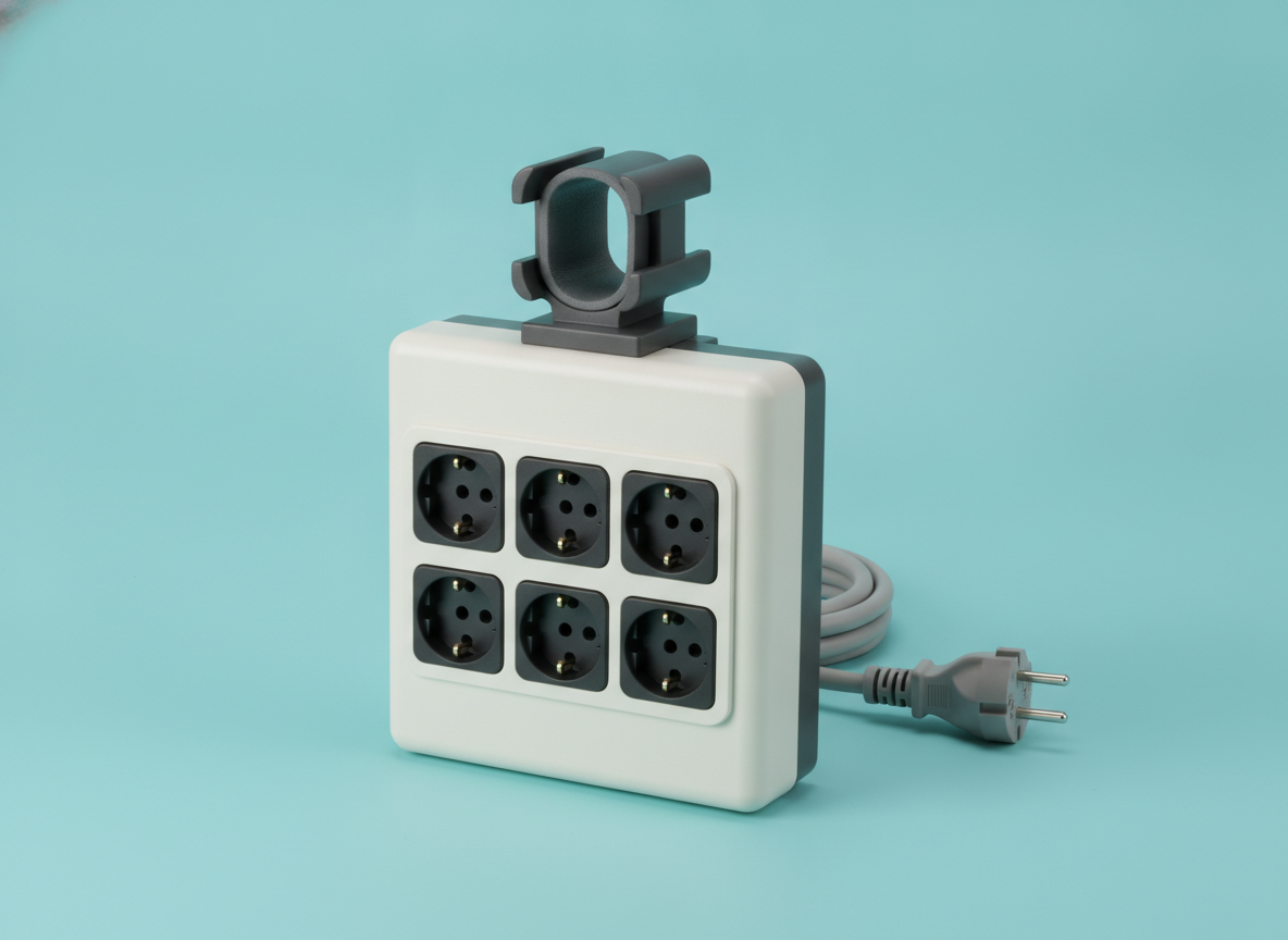 External Power Holder and Plug Board