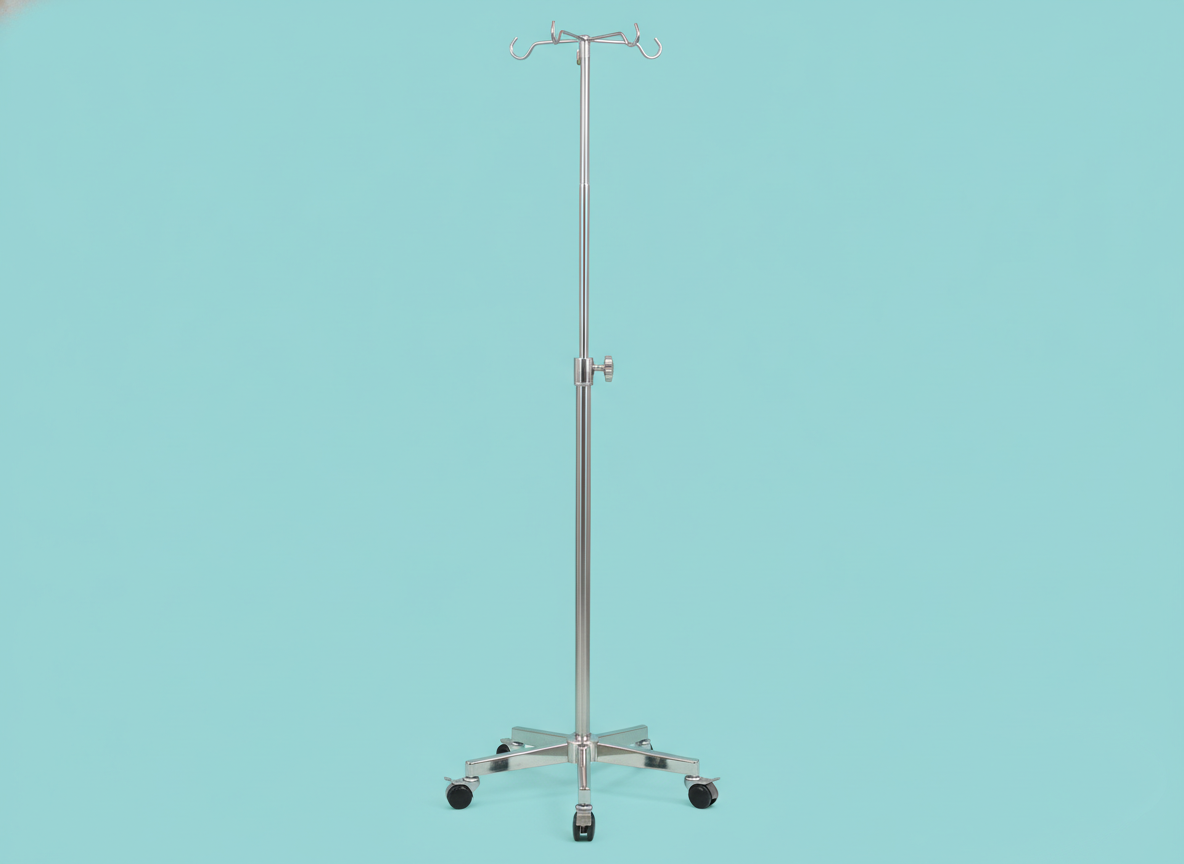 304 Stainless Steel IV Pole