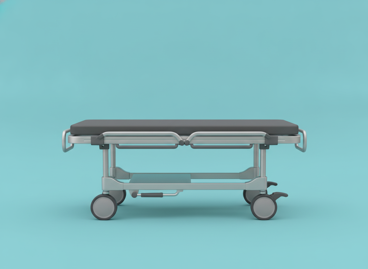 MN-AS008 - Fixed Height MRI Stretcher