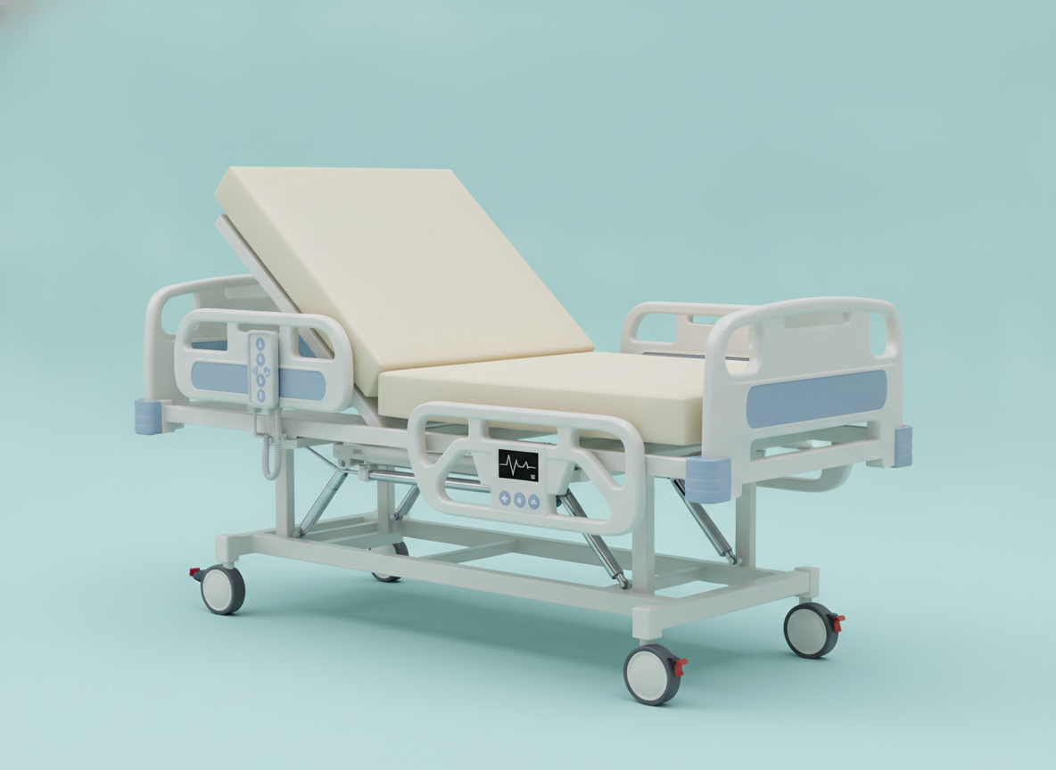 MB011 - Three Fuction Economical Hydraulic Hospital Bed