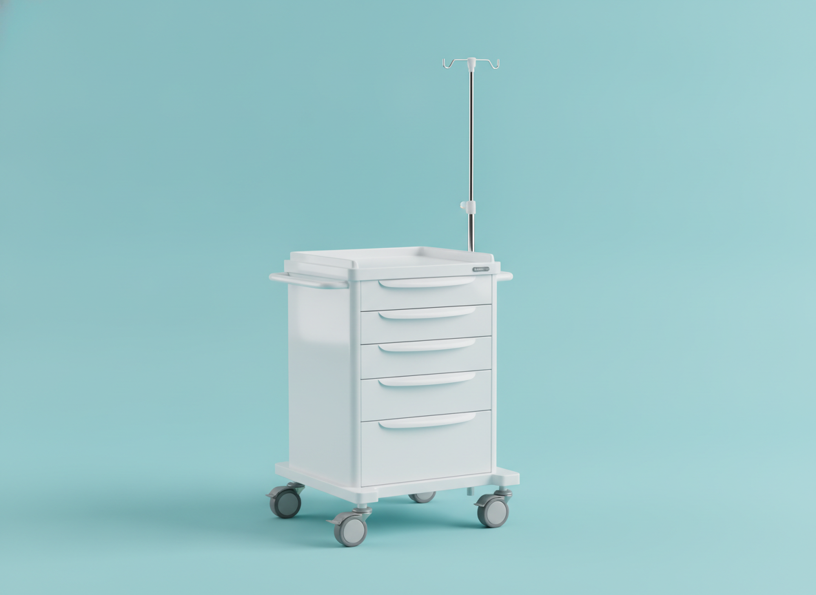 MN-WT005 - Wireless Nursing Trolley