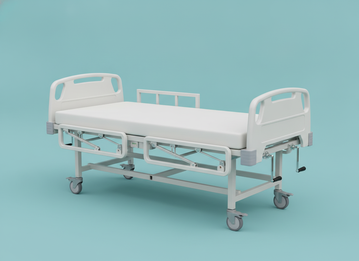 MN-MB014A - Economical Double Crank Hospital Bed
