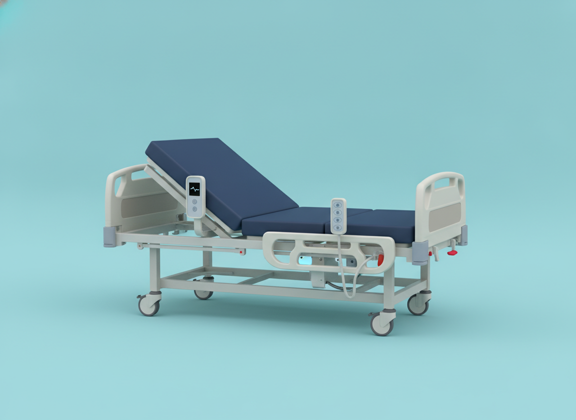 MN-EB011 - Ultra Low 3 Function Electrical Bed (Minimum Height 35CM)