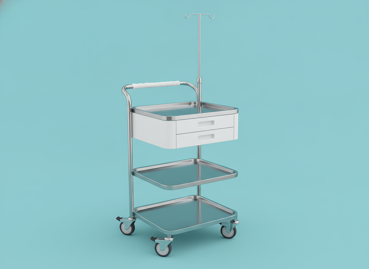 MN-SPT003 - Steel-Plastic Trolley