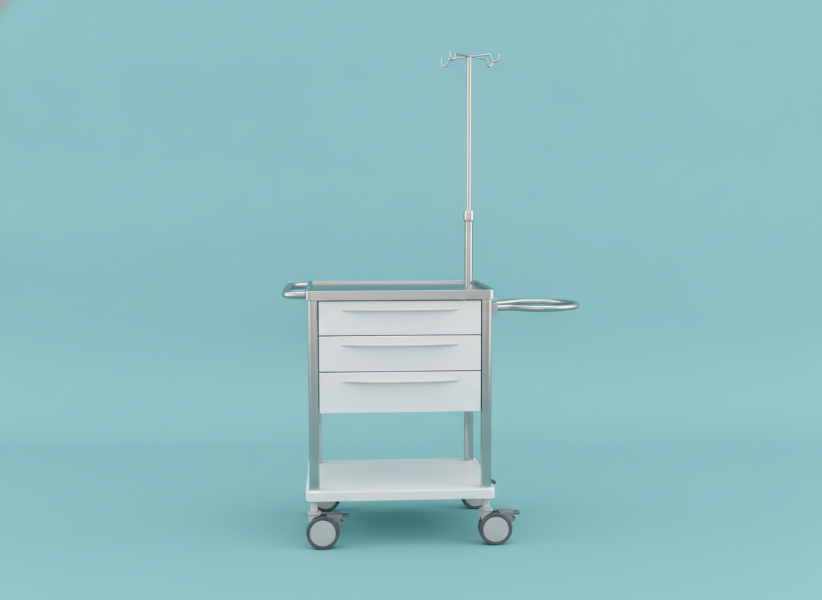MN-WT002A - Medical Workstation Trolley
