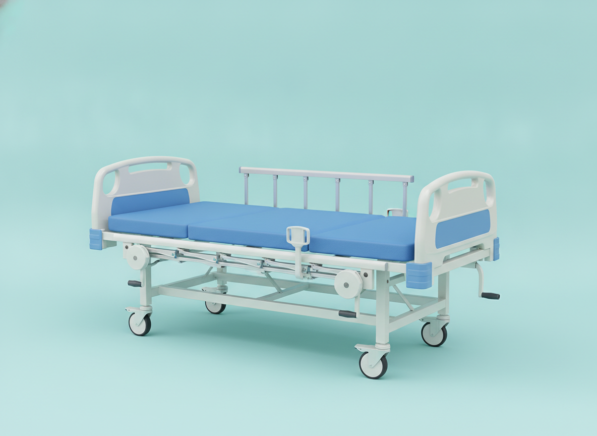 MN-MB015A - Economical Three Crank Hospital Bed