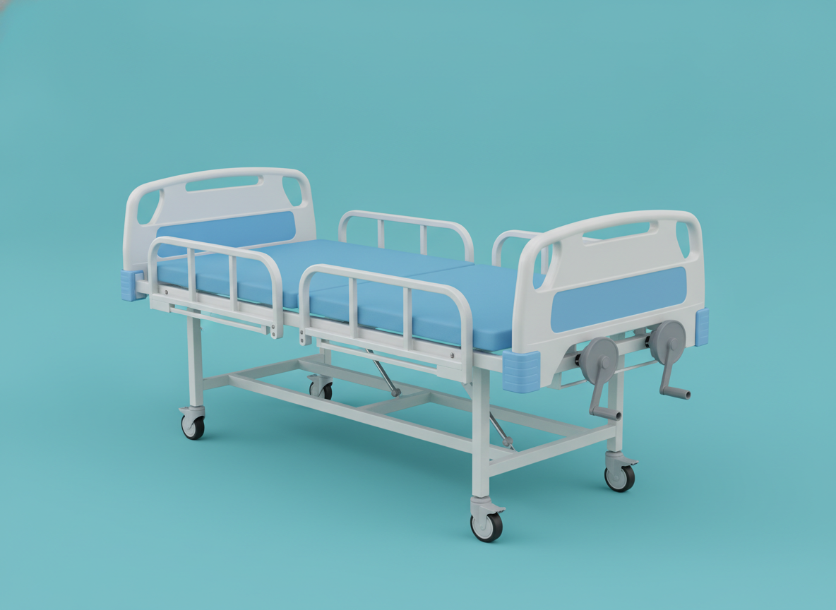 MN-MB005 - Two Crank Manual Hospital Beds