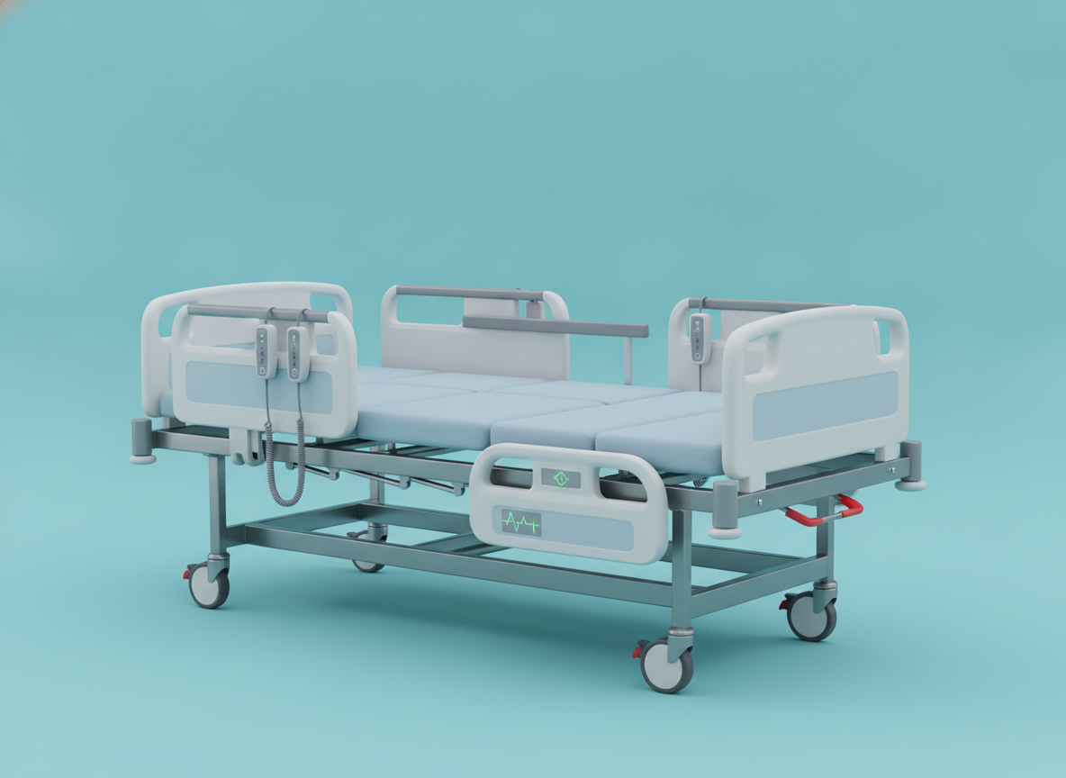 MN-EB015 - Five Function 3 Controllers Electrical Bed