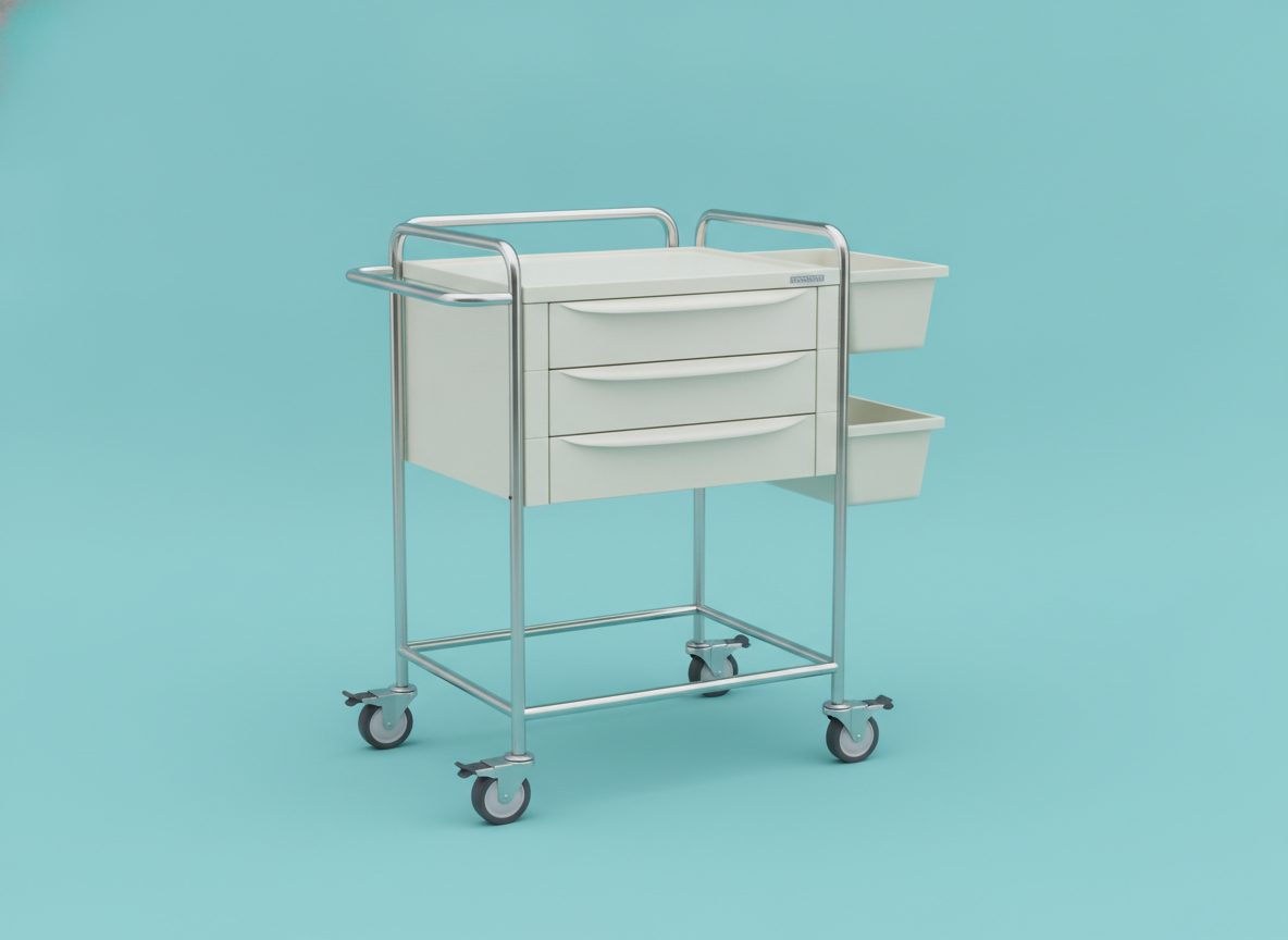 MN-SPT001 - Steel-Plastic Trolley