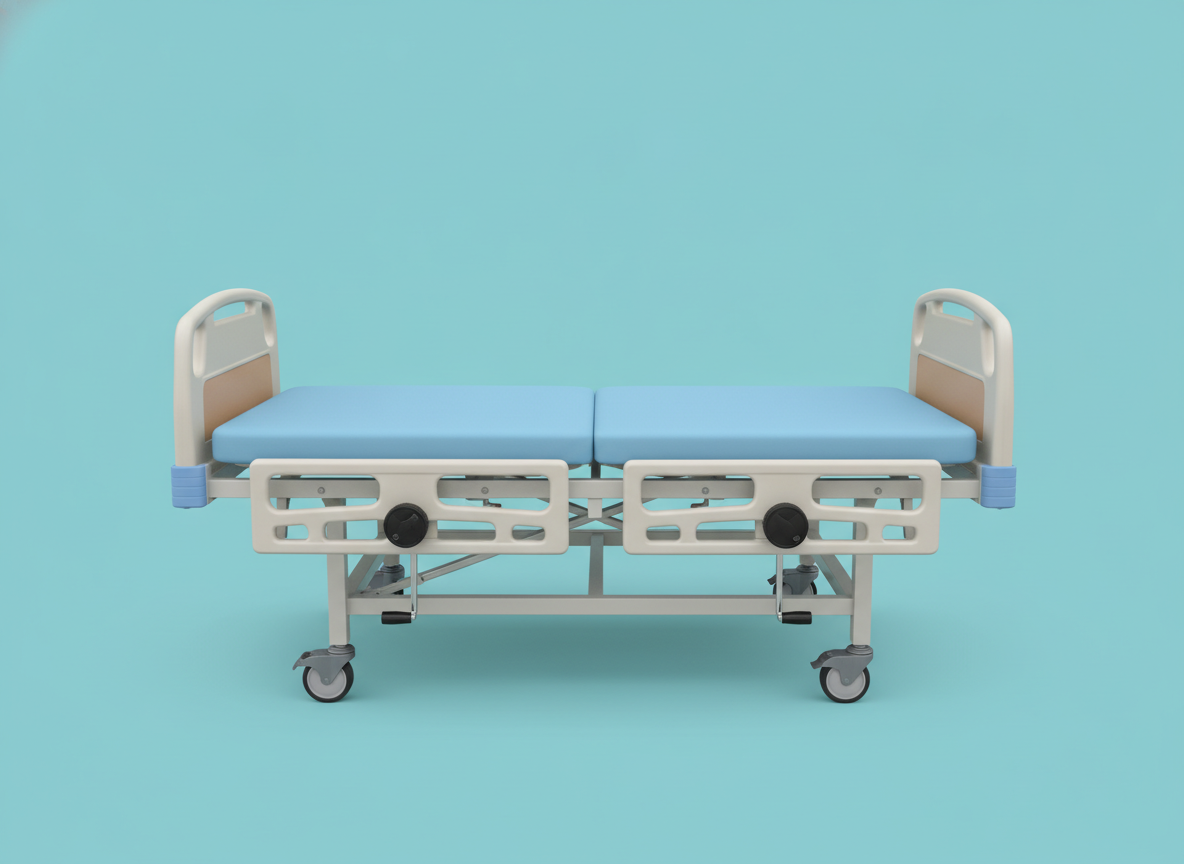 MN-MB014B - Economical Double Crank Hospital Bed