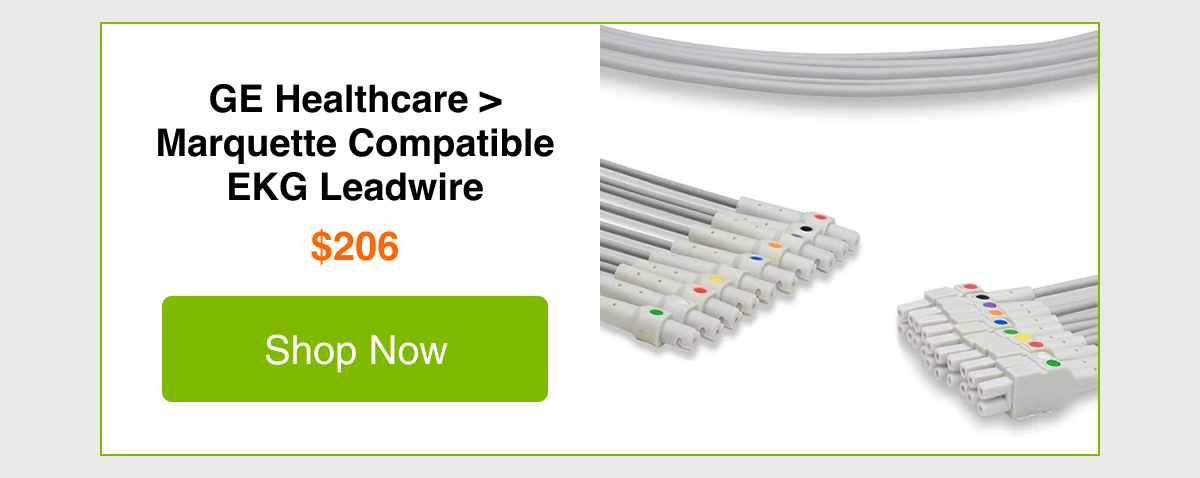 GE Healthcare > Marquette Compatible EKG Leadwire