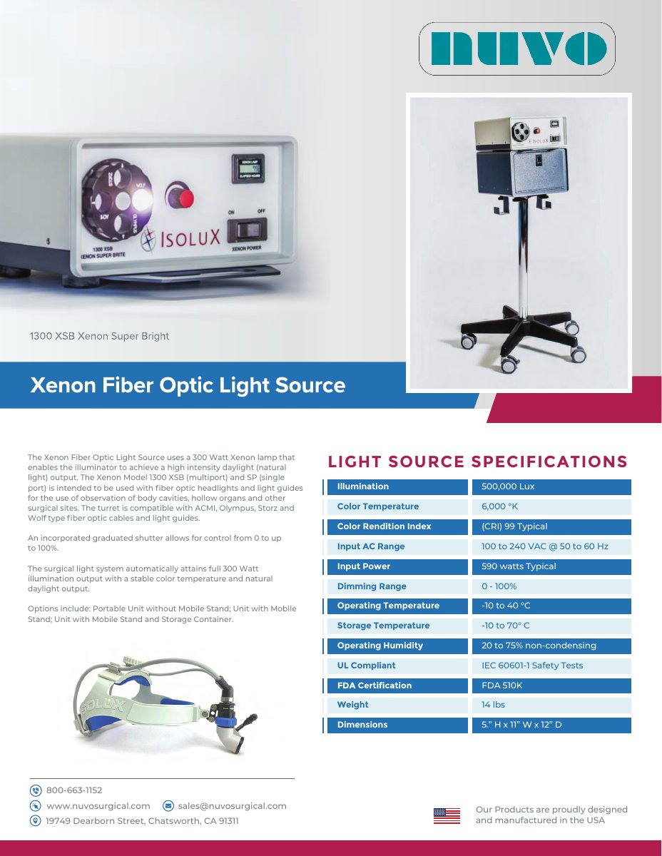 Xenon SP Single-Port Light Source